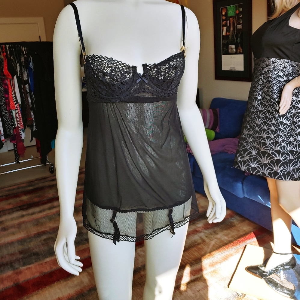 Very Sexy Victoria's Secret Chemise Sz S Lingerie